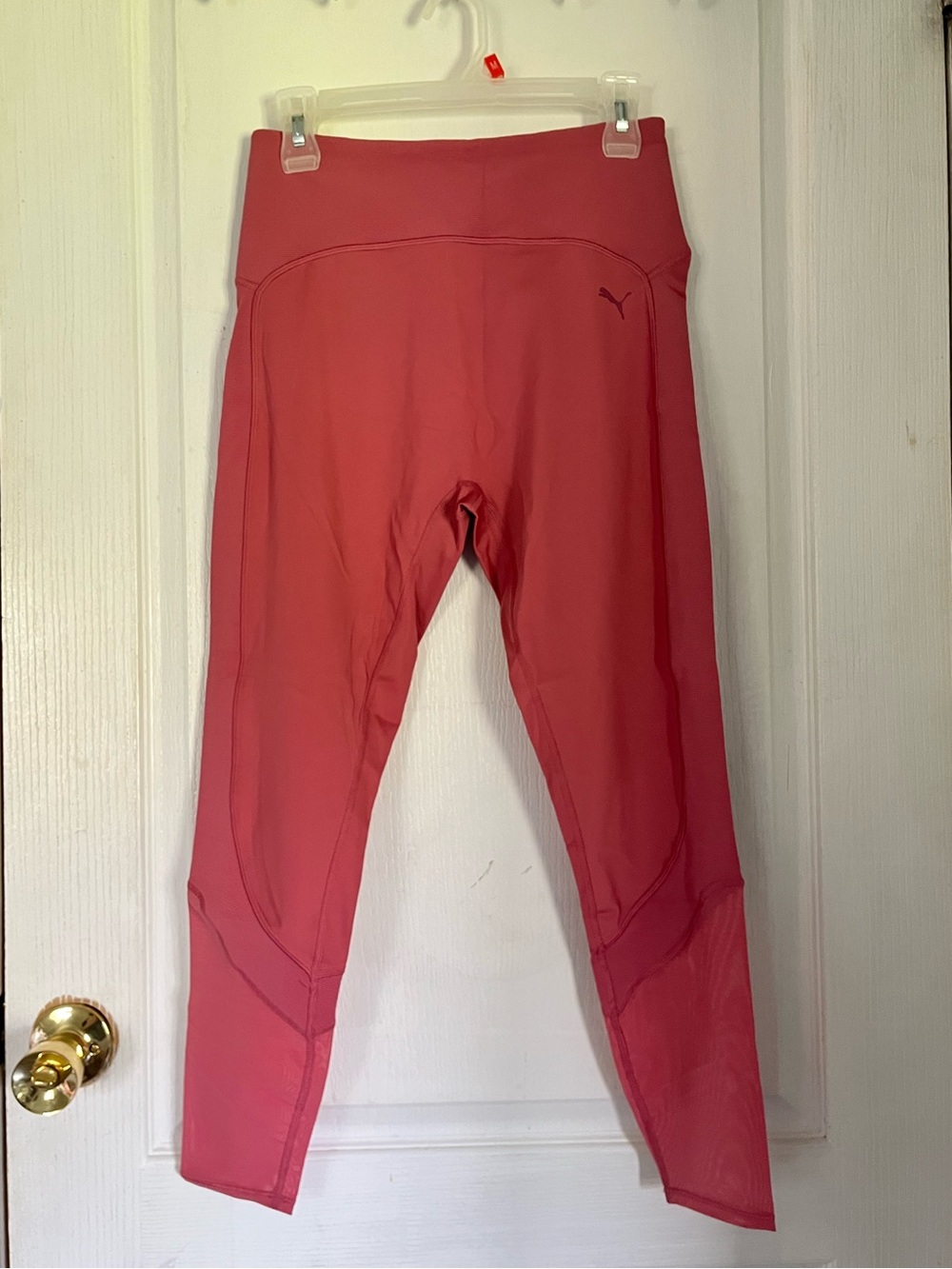 Puma Pink Performance Leggings